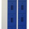 Premium locker 80cm breed, 2-koloms, 8-deurs