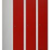 Premium garderobekast 90cm breed, 3-koloms, 3-deurs.