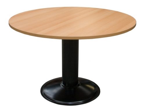 Vergadertafel kolomvoet Ø120cm