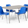 Kantineset grijs/blauw