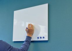 White board ultra thin frame